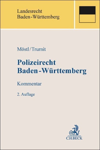 Buchcover und Innenansicht für das Buch: Polizeirecht Baden-Württemberg