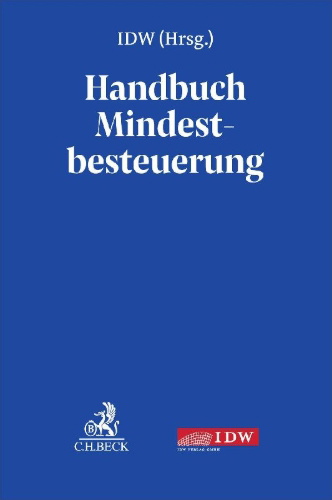Buchcover und Innenansicht für das Buch: Handbuch Mindestbesteuerung