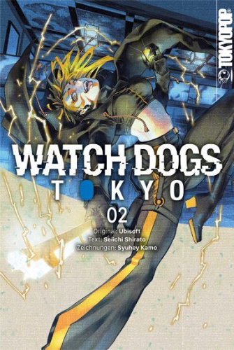 Buchcover und Innenansicht für das Buch: Watch Dogs Tokyo 02