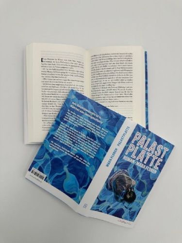 Buchcover und Innenansicht für das Buch: Palastplatte
