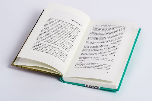 Buchcover und Innenansicht für das Buch: Am Meerschwein übt das Kind den Tod