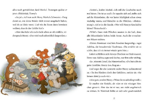 Buchcover und Innenansicht für das Buch: Ziemlich beste Mäuse - Man ist nie zu klein, um großartig zu sein