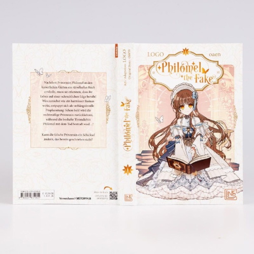 Buchcover und Innenansicht für das Buch: Philomel the Fake