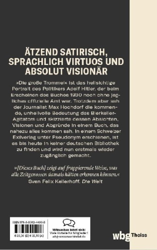 Buchcover und Innenansicht für das Buch: Die große Trommel