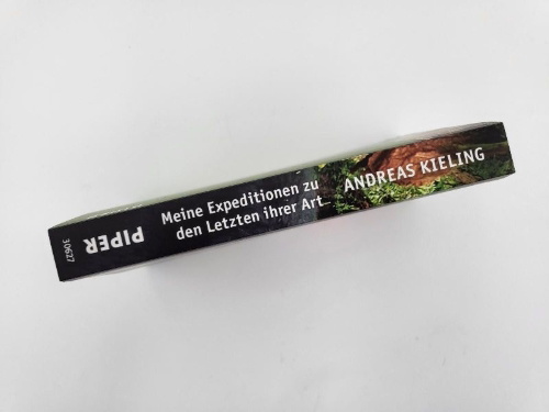 Buchcover und Innenansicht für das Buch: Meine Expeditionen zu den Letzten ihrer Art