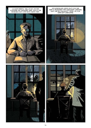 Buchcover und Innenansicht für das Buch: H.P. Lovecraft: La Tomba