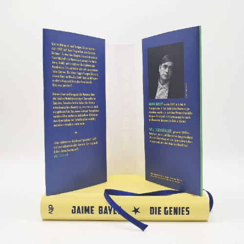 Buchcover und Innenansicht für das Buch: Los genios