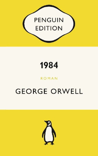 Buchcover und Innenansicht für das Buch: 1984