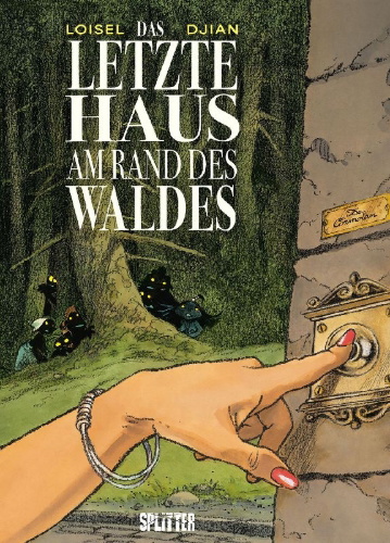 Buchcover und Innenansicht für das Buch: La dernière Maison juste avant la fôret