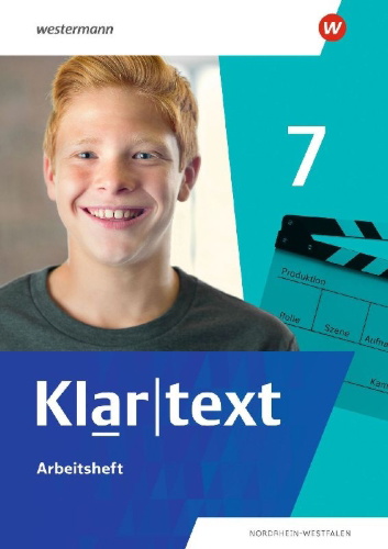 Buchcover und Innenansicht für das Buch: Klartext 7. Arbeitsheft. Differenzierende Ausgabe für Nordrhein-Westfalen