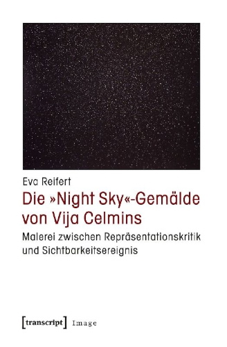 Buchcover und Innenansicht für das Buch: Die 'Night Sky'-Gemälde von Vija Celmins