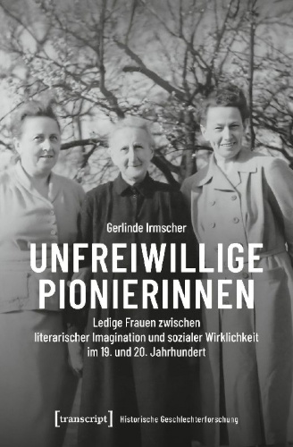 Buchcover und Innenansicht für das Buch: Unfreiwillige Pionierinnen
