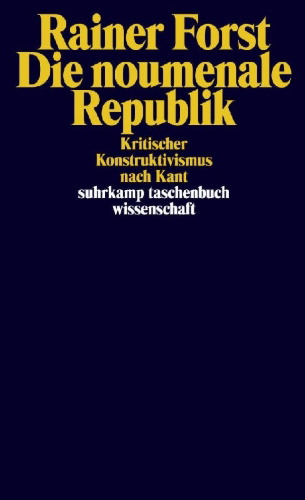 Buchcover und Innenansicht für das Buch: Die noumenale Republik