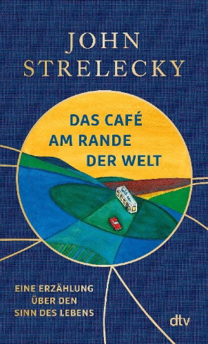 Buchcover und Innenansicht für das Buch: The Why Are You Here Cafe