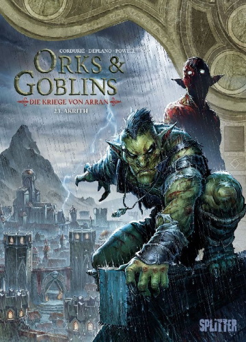 Buchcover und Innenansicht für das Buch: Orcs et Gobelins 23