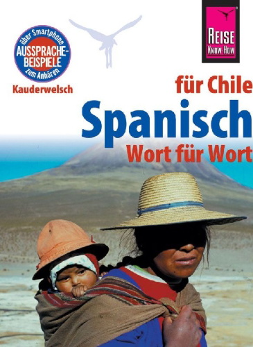 Buchcover und Innenansicht für das Buch: Spanisch für Chile - Wort für Wort