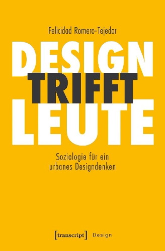 Buchcover und Innenansicht für das Buch: Design trifft Leute