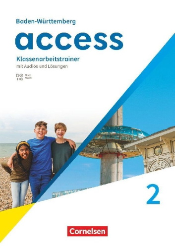 Buchcover und Innenansicht für das Buch: Access Band 2: 6. Schuljahr - Baden-Württemberg - Ausgabe 2025 - Klassenarbeitstrainer mit Audios und Lösungen
