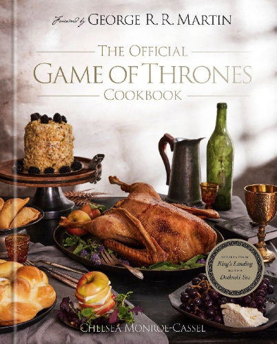 Buchcover und Innenansicht für das Buch: The Official Game of Thrones Cookbook