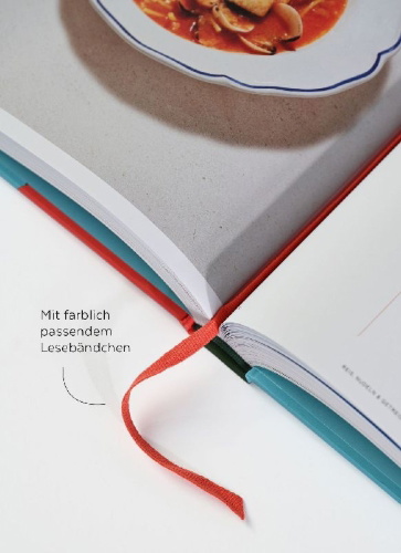 Buchcover und Innenansicht für das Buch: Das Balearen-Kochbuch