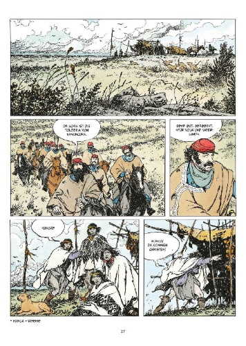 Buchcover und Innenansicht für das Buch: El Gaucho