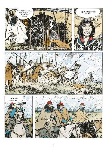 Buchcover und Innenansicht für das Buch: El Gaucho
