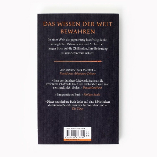 Buchcover und Innenansicht für das Buch: Bedrohte Bücher
