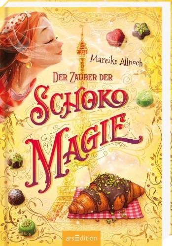 Buchcover und Innenansicht für das Buch: Der Zauber der Schokomagie (Schokomagie 4)