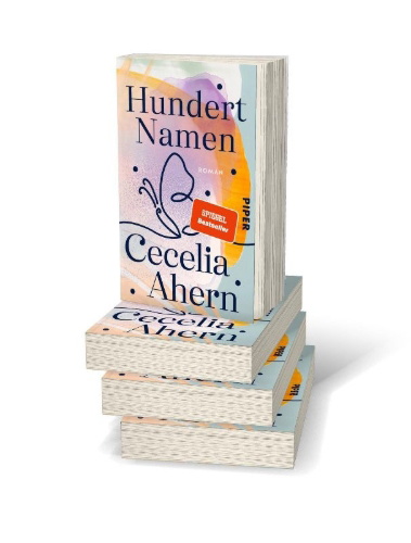 Buchcover und Innenansicht für das Buch: Hundert Namen