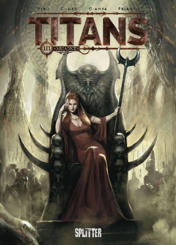 Buchcover und Innenansicht für das Buch: Titans 3