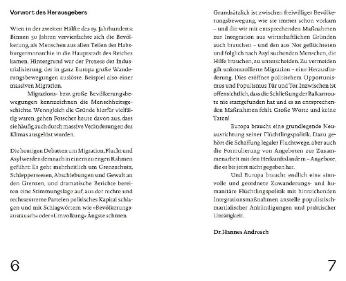 Buchcover und Innenansicht für das Buch: Wir und die Flüchtlinge