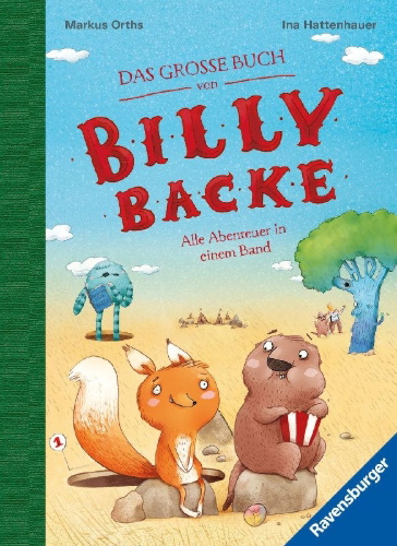 Buchcover und Innenansicht für das Buch: Das große Buch von Billy Backe