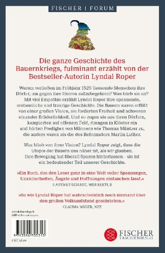 Buchcover und Innenansicht für das Buch: Summer of Fire and Blood. The German Peasants' War