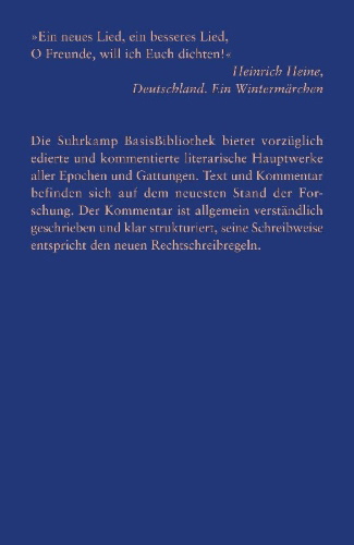 Buchcover und Innenansicht für das Buch: Deutschland. Ein Wintermärchen