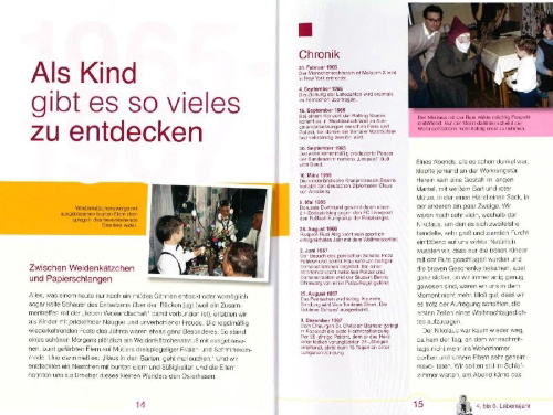 Buchcover und Innenansicht für das Buch: Wir vom Jahrgang 1962 - Kindheit und Jugend
