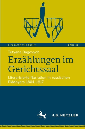 Buchcover und Innenansicht für das Buch: Erzählungen im Gerichtssaal