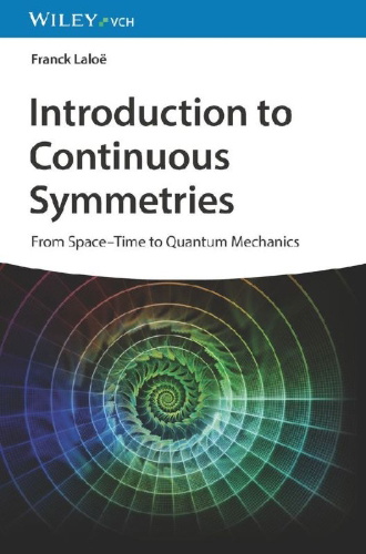 Buchcover und Innenansicht für das Buch: Introduction to Continuous Symmetries