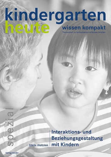 Buchcover und Innenansicht für das Buch: Interaktions- und Beziehungsgestaltung mit Kindern