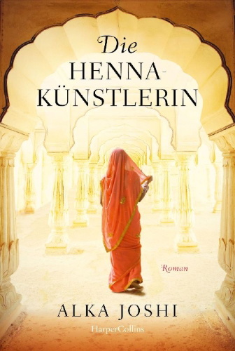 Buchcover und Innenansicht für das Buch: The Henna Artist