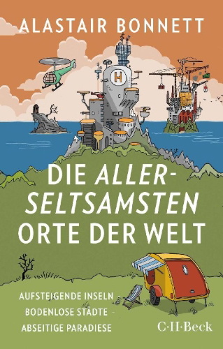 Buchcover und Innenansicht für das Buch: Beyond the Map. Unruly Enclaves, Ghostly Places, Emerging Lands and Our Search for New Utopias