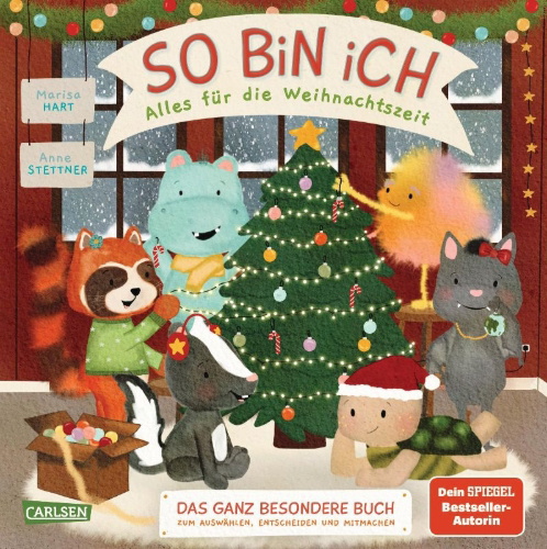 Buchcover und Innenansicht für das Buch: So bin ich - Alles für die Weihnachtszeit