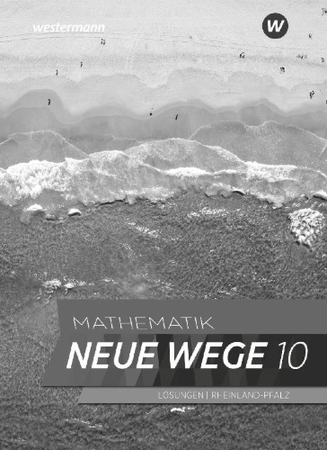 Buchcover und Innenansicht für das Buch: Mathematik Neue Wege SI 10. Lösungen. Für Rheinland-Pfalz