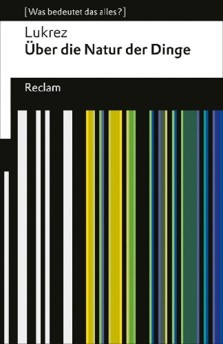 Buchcover und Innenansicht für das Buch: Über die Natur der Dinge