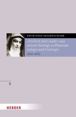 Buchcover und Innenansicht für das Buch: "Freiheit und Gnade" und weitere Beiträge zu Phänomenologie und Ontologie