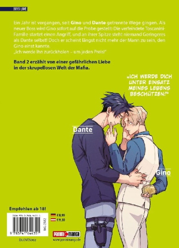 Buchcover und Innenansicht für das Buch: Betrayers Love Song 02