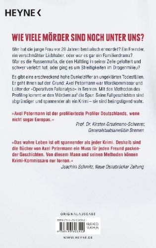 Buchcover und Innenansicht für das Buch: Der Profiler