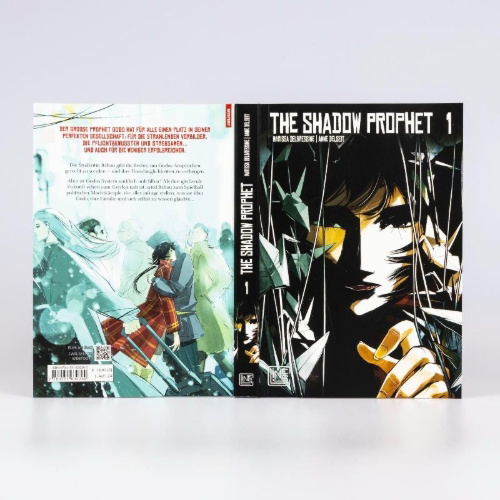 Buchcover und Innenansicht für das Buch: The Shadow Prophet