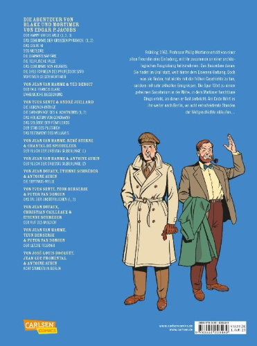 Buchcover und Innenansicht für das Buch: Huit Heures à Berlin
