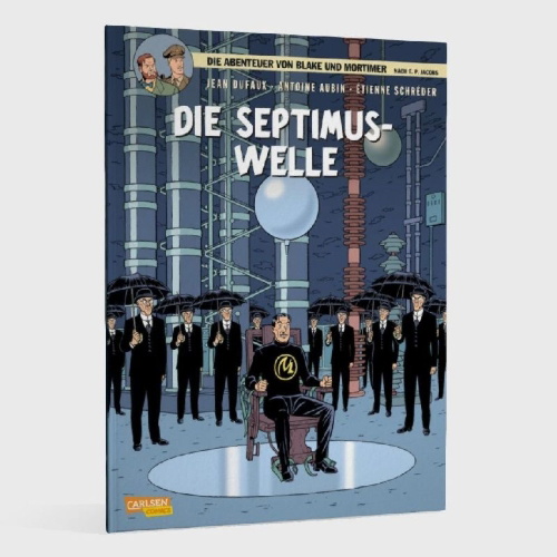 Buchcover und Innenansicht für das Buch: L'ONDE SEPTIMUS