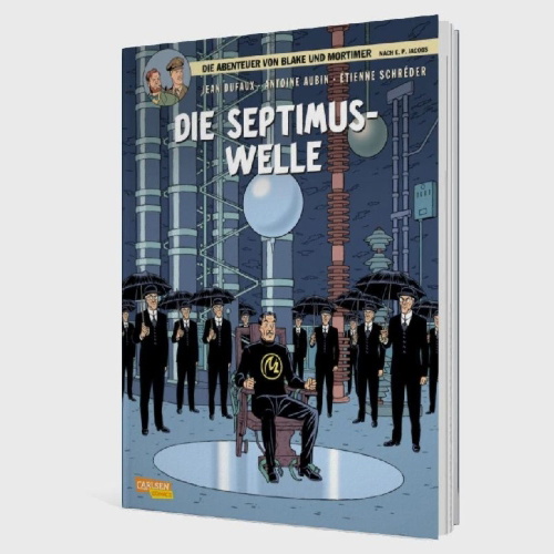 Buchcover und Innenansicht für das Buch: L'ONDE SEPTIMUS